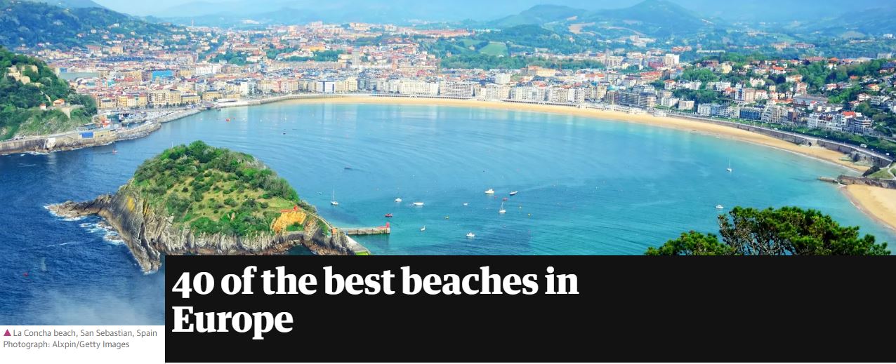 Le 40 migliori spiagge europee secondo The Guardian