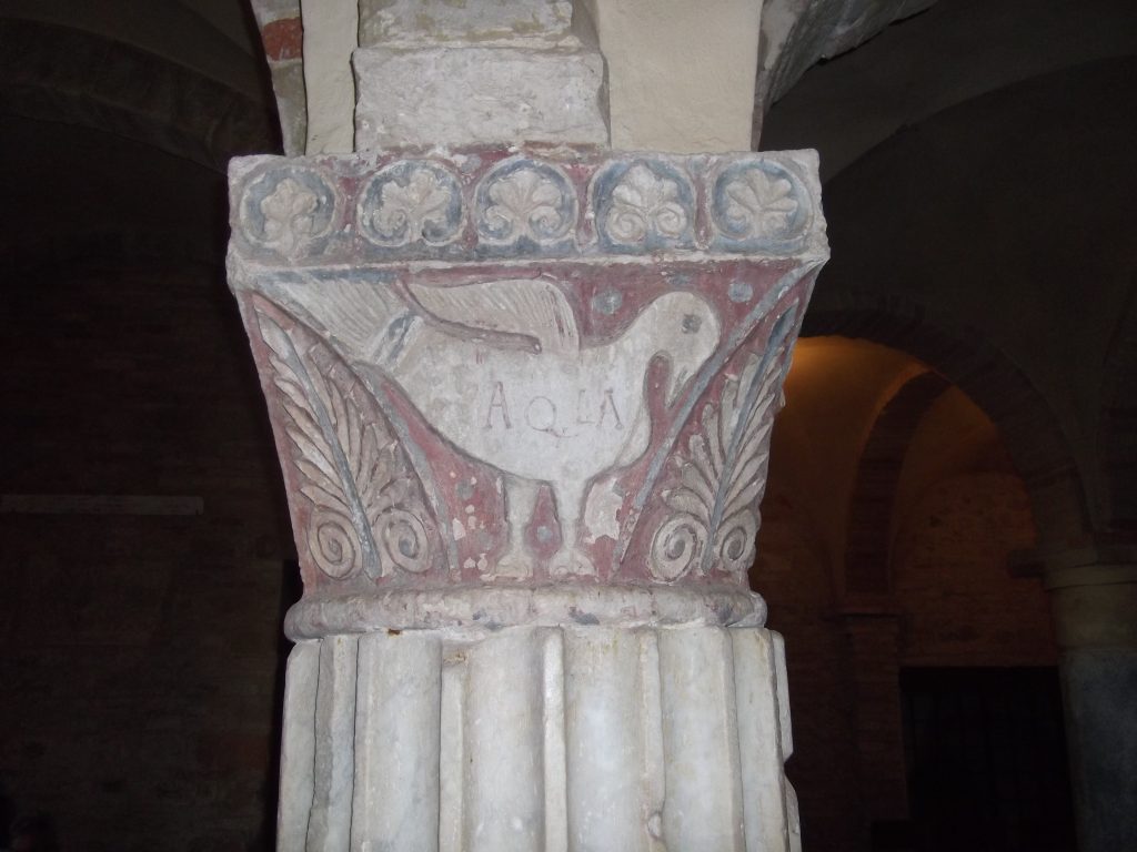 Abbazia di Rambona cripta superiore