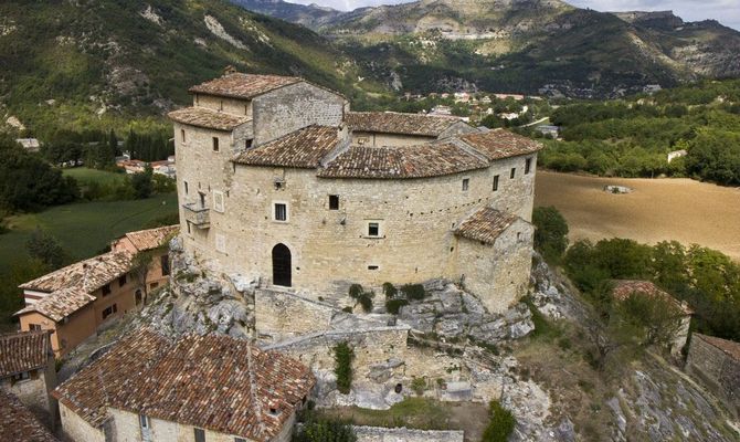 La fortezza medioevale di Acquasanta Terme: Castel di Luco